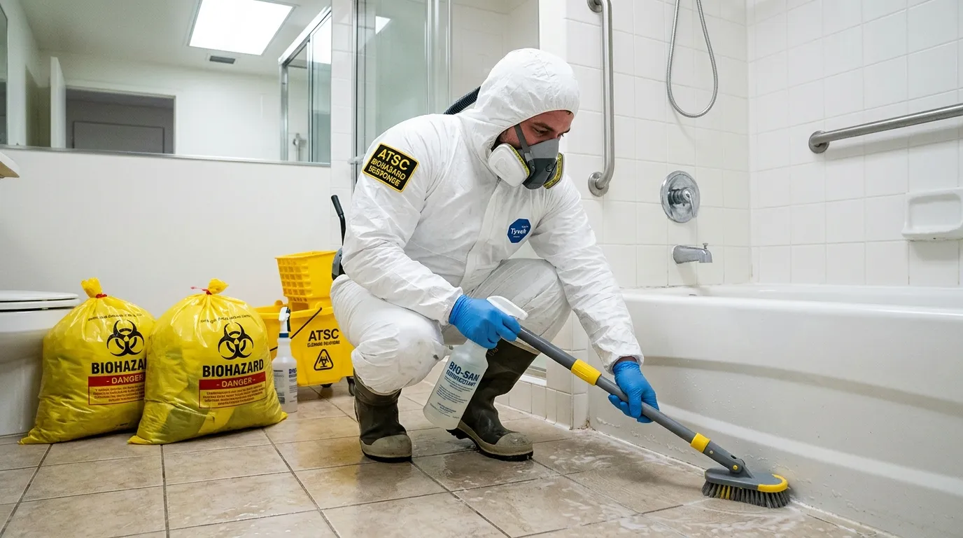 Decontamination equipment deployed for Blood Cleanup in The Colony